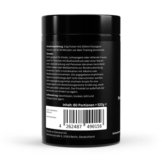 Pre-Workout Booster Apfel - 520g